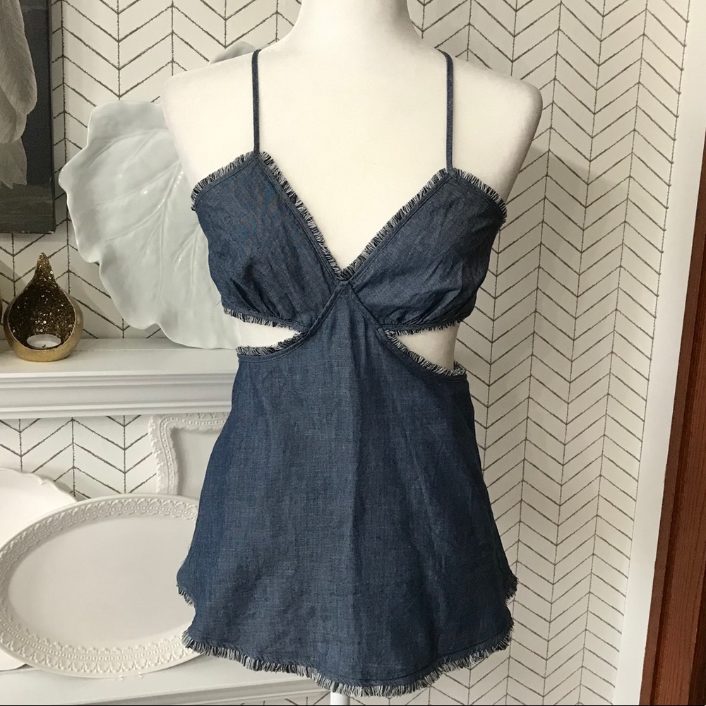 Chelsea & Violet denim top